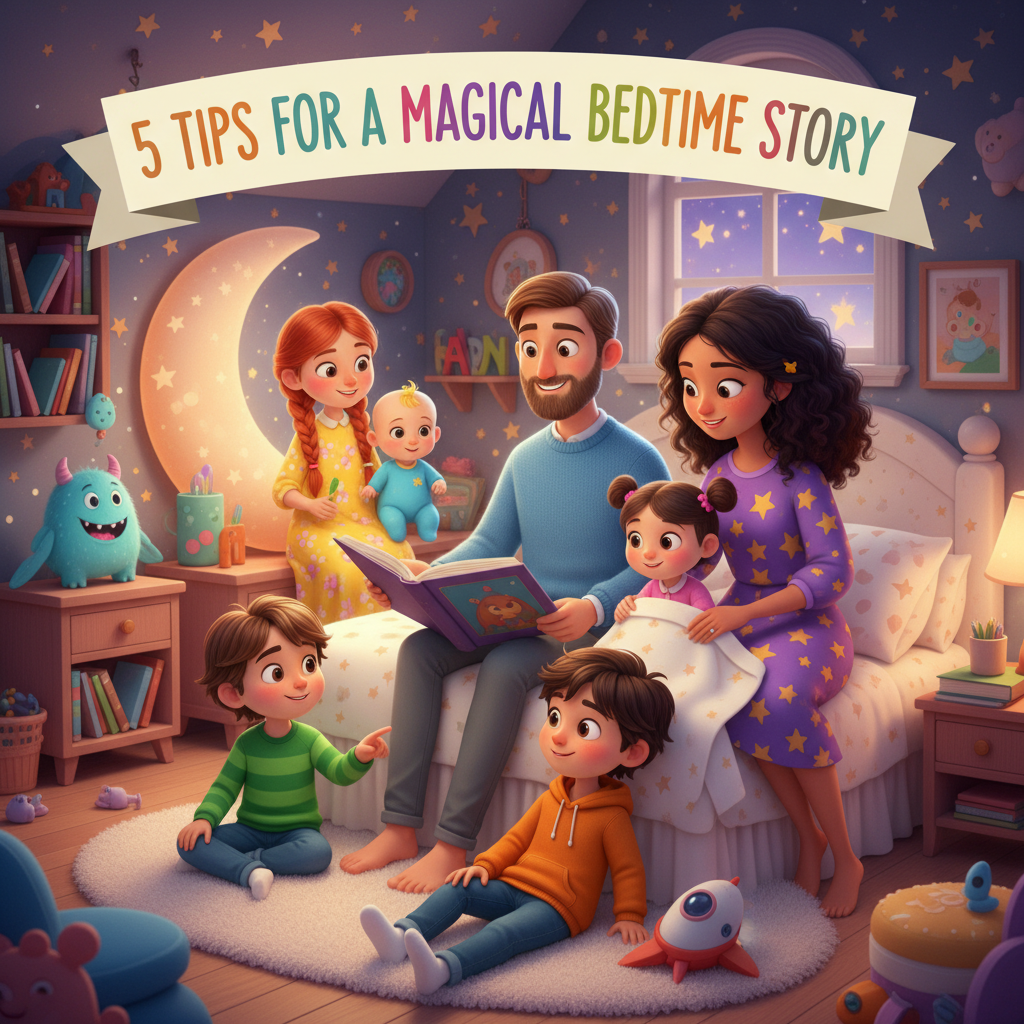 5 Tips for the Perfect Bedtime Story Routine