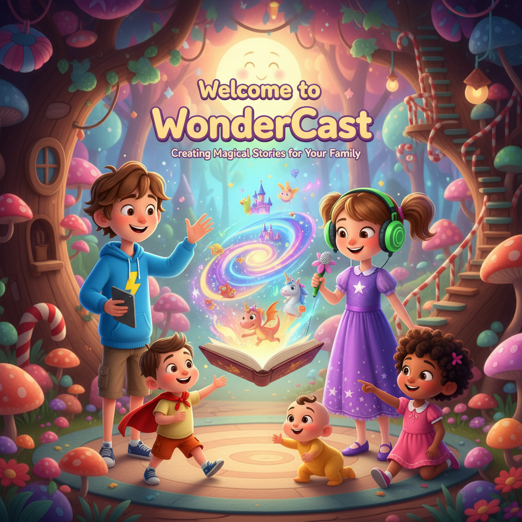 Welcome to WonderCast: Creating Magical Stories for Your Family
